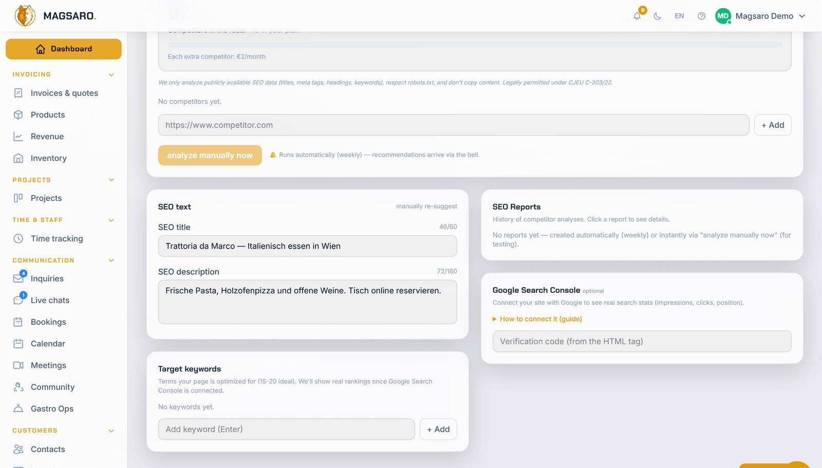 Keyword research
